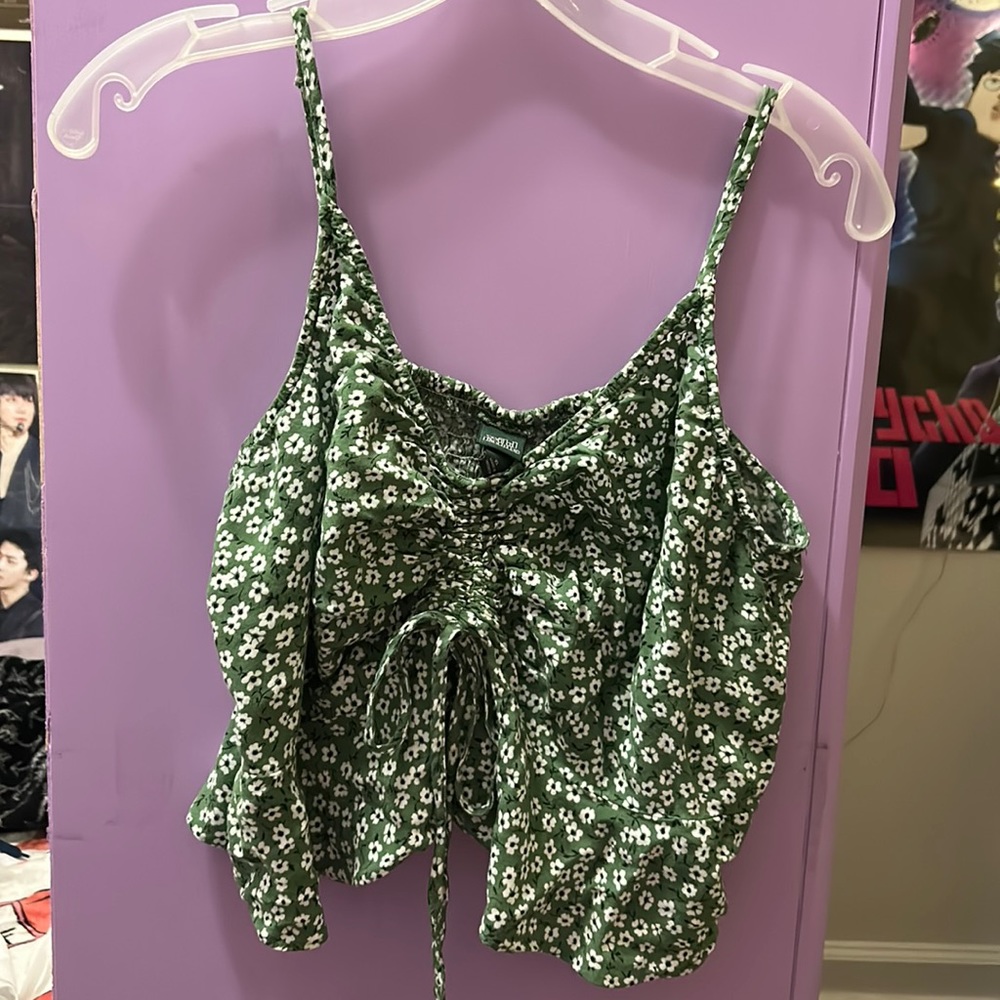 Spaghetti Strap Crop Top